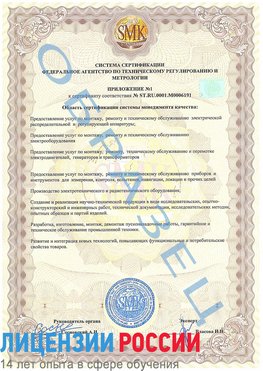 Образец сертификата соответствия (приложение) Электроугли Сертификат ISO 50001